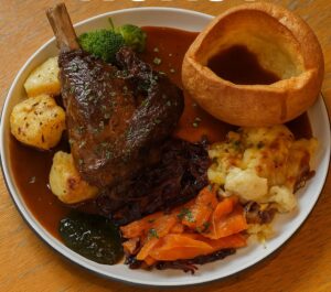 sunday roast in hoxton
